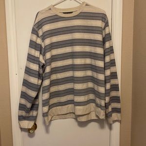 Men’s Eddie Bauer striped sweater size XL